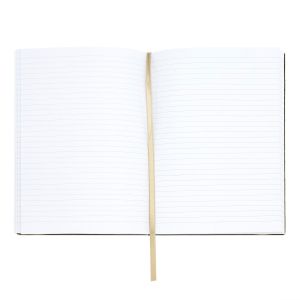 Hugo Boss Тефтер Monogram, A5, на редове, кремав