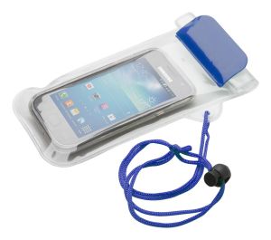 Калъф за телефон Wapro, 95 х 230 mm, прозрачен, син