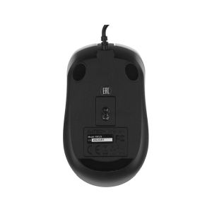 Мишка A4Tech Fstyler FM12S, с кабел, безшумна, USB, 3 бутона, бяло-черна