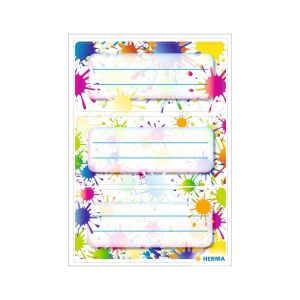 Herma Самозалепващи се етикети Цветни балони, 9 броя