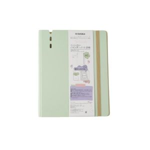 Sworld Тефтер Laraine, А5, със спирала, ментовозелен