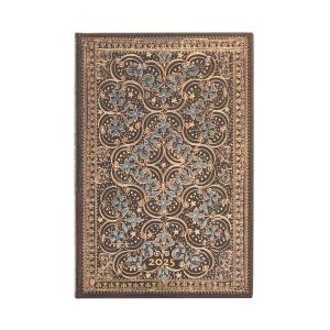 Paperblanks Планер Restoration, Mini, хоризонтален, твърда корица, 80 листа, за 2025 година