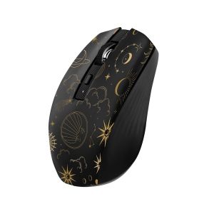 Мишка TNB Exclusiv Astro, безжична, Bluetooth, 1600 dpi, USB Type-A, 3 бутона, AA