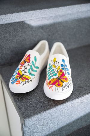 Eberhard Faber Маркер за текстил, с шаблони, 8 цвята