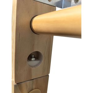 Office 1 Шведска стена, дървена, 85 х 14 х 230 cm