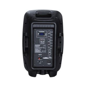 Тонколона Blaupunkt PA10, преносима, караоке, 600 W, с 1 кабелен микрофон, черна