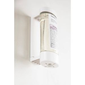 Диспенсър за пълнител GFL Cosmetics, пластмасов, бял