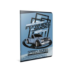 Gipta Тетрадка Speed, А4, бяла хартия, широки редове, PP корица, 60 листа