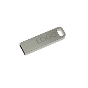 Office 1 USB флаш памет Element, USB 2.0, 16 GB, метална, сребриста