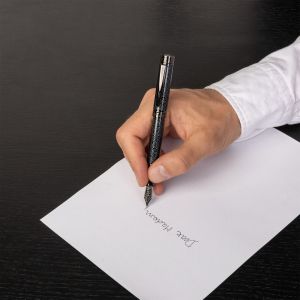 Cerruti 1881 Писалка Logomania, в кутия, сива