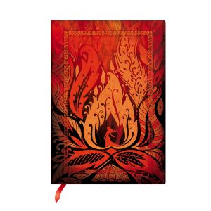 Paperblanks Тефтер Carrie, Ultra, широки редове, твърда корица, 72 листа