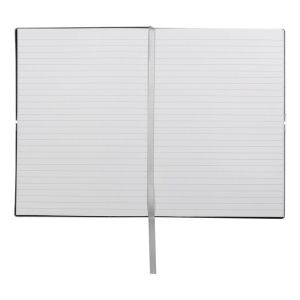 Hugo Boss Тефтер Elegance Storyline, на редове, A5, сив