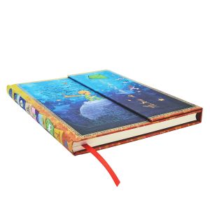 Paperblanks Тефтер Saint-Exupery - The Little Prince, Ultra, широки редове, твърда корица, 72 листа