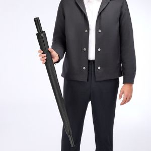 Hugo Boss Чадър Double B, черен