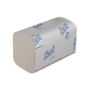 Кърпи за ръце Kimberly-Clark Scott Control 6689, V-сгъвка, еднопластови, 304 къса, 21.2 х 20 cm, 15 броя