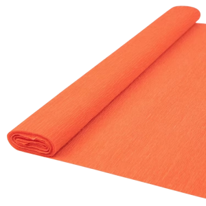 Foska Креп хартия, 50 х 200 cm, 10 листа, оранжева