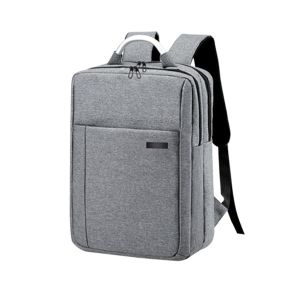 Office 1 Раница за лаптоп Casual, 15.6'', с двоен скрит цип, черна