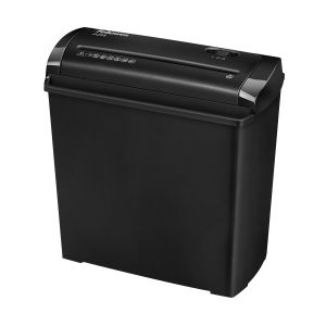 Шредер за унищожаване на документи Fellowes Powershred P-25S, Strip-Cut, 11 L, време за работа 3 мин