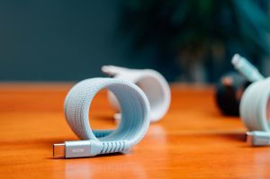 Кабел Verbatim Sync & Charge, магнитен, USB Type-C към USB Type-C, 60 W, 120 cm, син