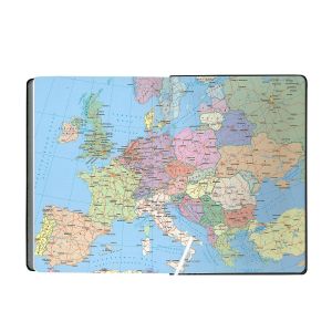 Календар-бележник Стил, без дати, А5, тъмносин/син