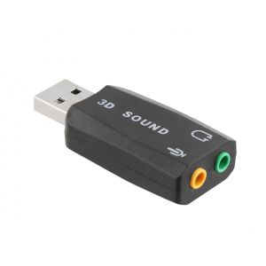 Адаптер TNB, USB към двоен 3.5 mm жак
