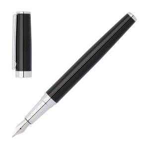 Hugo Boss Писалка Gear Icon, в кутия, черна