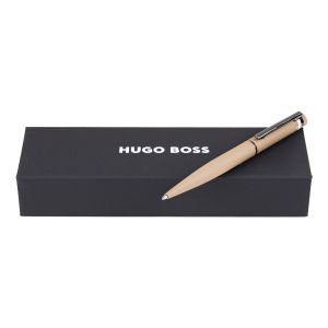 Hugo Boss Химикалка Loop Iconic, в кутия, карамел