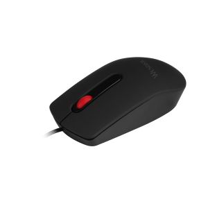 Мишка Wesdar X18, оптична, с кабел, 3 бутона, черна