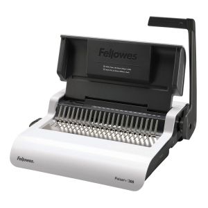 Машина за подвързване Fellowes Pulsar, ръчна, с пластмасова спирала, A4, до 300 листа