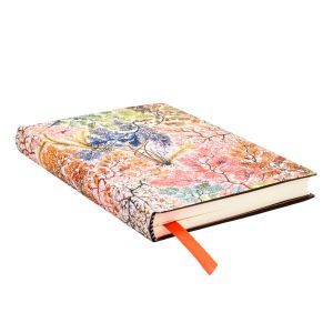 Paperblanks Тефтер Anemone, Mini, широки редове, мека корица, 104 листа