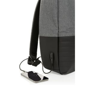 Swiss Peak Раница за лаптоп Anti-Teft, с RFID защита, 15.6'', сиво-черна