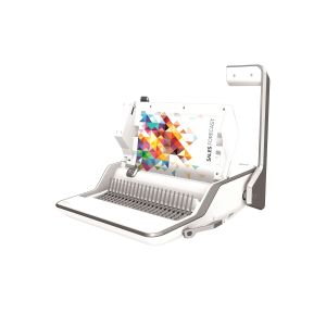 Машина за подвързване Fellowes Lyra, ръчна, 3 в 1, до 300 листа