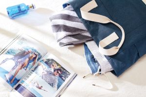 XD Плажна чанта Vinga Sortino, 35 х 15 х 45 cm, синя