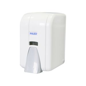 Диспенсър за течен сапун Palex Profi, 600 ml, бял, abs, 10 х 9.5 х 12.5 cm