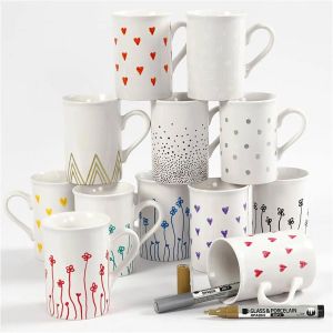 Creativ Company Маркер за стъкло и порцелан, 12 броя