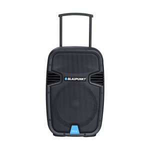 Тонколона Blaupunkt PA12, караоке, с Bluetooth, FM радио, USB/SD/AUX, 650 W, с 1 кабелен микрофон, черна