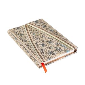 Paperblanks Планер Duomo di Milano, Midi, вертикален, твърда корица, 80 листа, за 2025 година