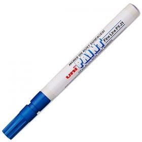 Paint маркер Uni PX-21 син объл връх
