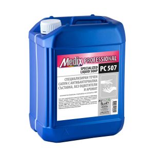 Течен сапун Medix PC507, антибактериален, без аромат, 5 L