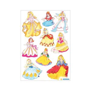 Herma Самозалепващи се етикети Принцеси, 3 листа