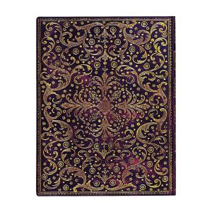 Paperblanks Тефтер Aurelia, Ultra, 180 х 230 mm, широки редове, мека корица, 88 листа