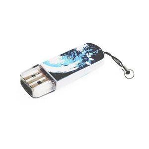 USB флаш памет Verbatim Mini Graffiti, USB 2.0, 32 GB, синя