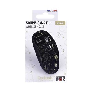 Мишка TNB Exclusiv Astro, безжична, USB Type-A, 3 бутона