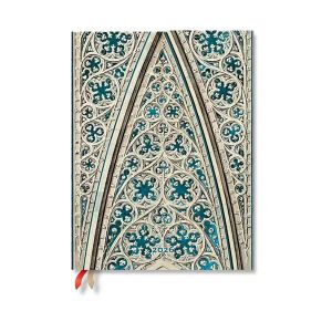 Paperblanks Планер Vault of the Milan Cathedral, Ultra, вертикален, твърда корица, 80 листа, за 2026 година