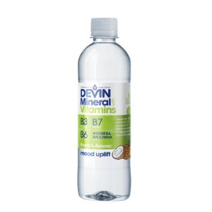Devin Функционална вода Минерали & Витамини, кокос и ананас, 425 ml