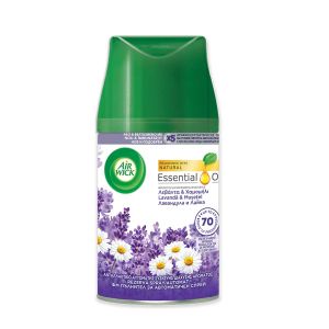Пълнител за ароматизатор Air Wick Freshmatic, лавандула и лайка, 250 ml