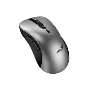 Мишка Genius Ergo 8100S, безжична, AI Copilot, USB, 6 бутона, AA, сребриста