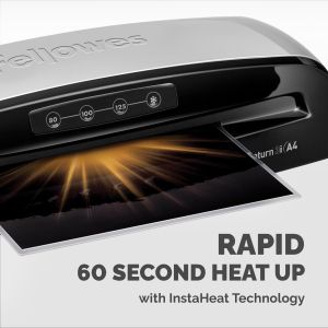 Ламинатор Fellowes Saturn 3i, A4, за фолио до 125 микрона, максимална широчина на фолиото 235 mm