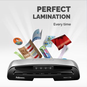 Ламинатор Fellowes Saturn 3i, A4, за фолио до 125 микрона, максимална широчина на фолиото 235 mm
