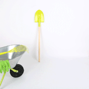 Small Foot Количка с градински инструменти, 790 х 360 х 500 mm